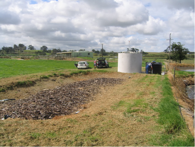bioreactor treating dairy effluent